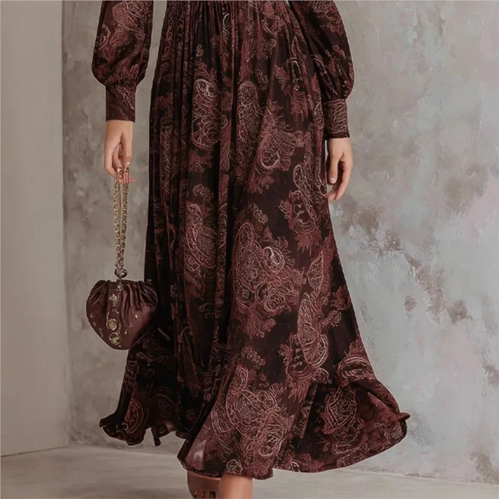 DELACROIX | Robe Longue Imprimé Paisley pour Femme Chloé
