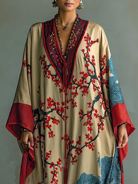 DELACROIX | Robe Longue Imprimée Fleurie pour Femme Aveline