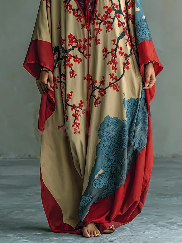 DELACROIX | Robe Longue Imprimée Fleurie pour Femme Aveline