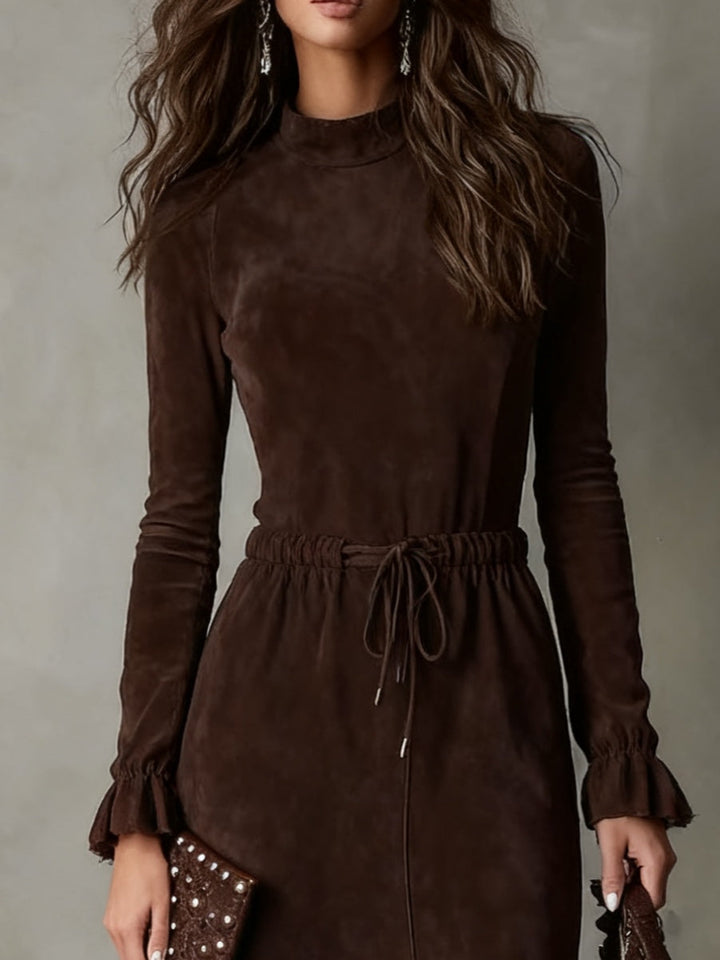 DELACROIX | Robe Mi-Longue Asymétrique pour Femme Sandrine