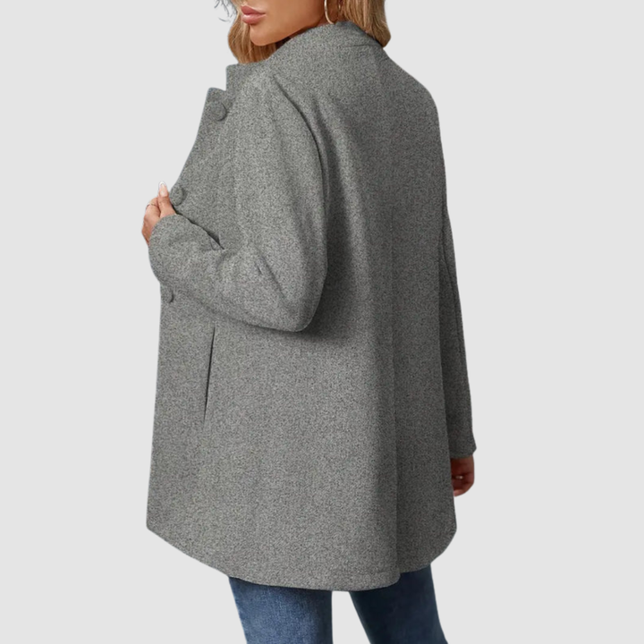 DELACROIX | Veste Col Montant Boutonnée pour Femme Isabelle