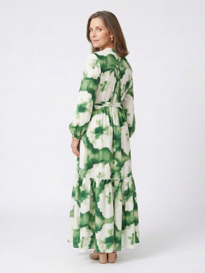 DELACROIX | Robe Maxi à Manches Longues Sabine