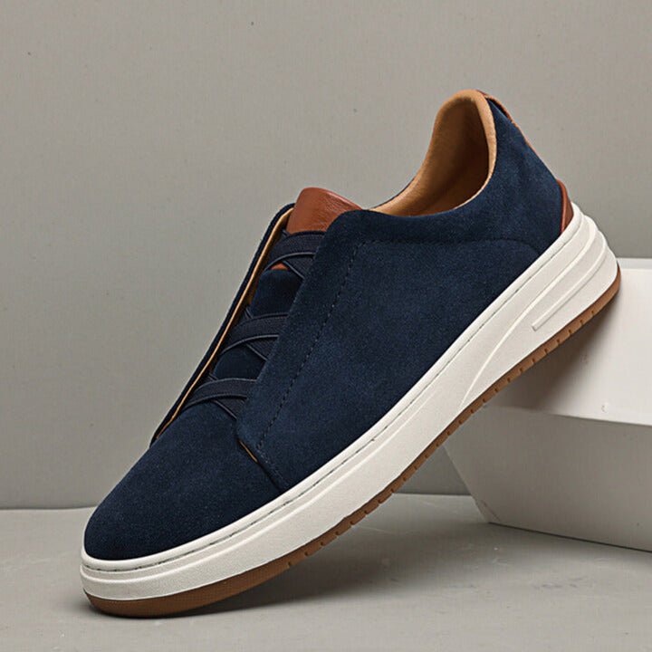 DELACROIX | CHAUSSURES SLIP-ON EN DAIM POUR HOMME