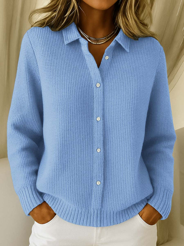 DELACROIX | Cardigan Maille Texturée Boutonné Catherine