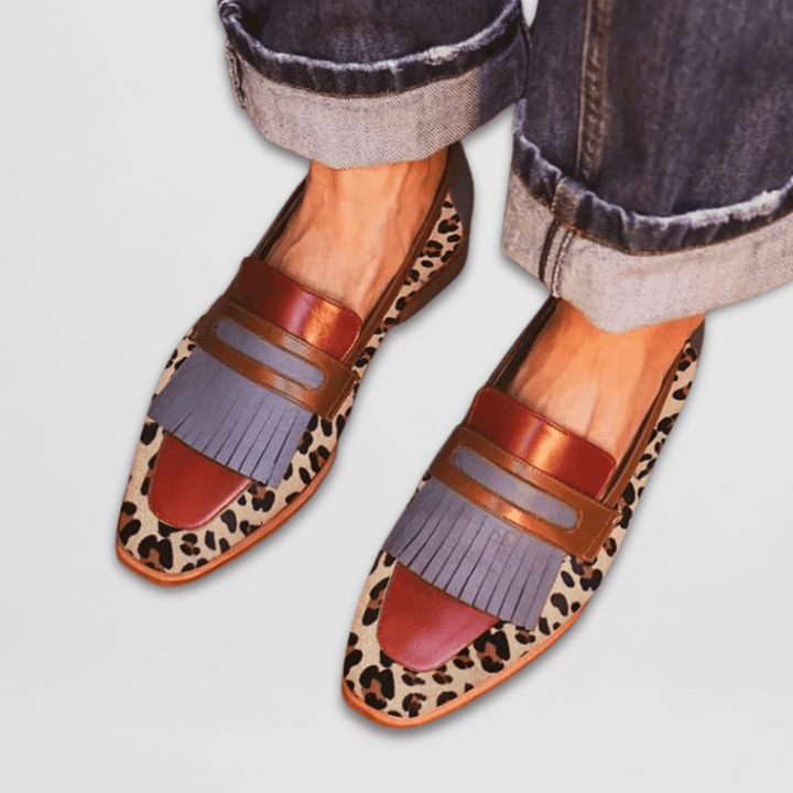 DELACROIX | Mocassins Franges Métallisées Michèle