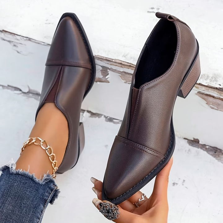 DELACROIX | Bottines Basses à Talon Bloc Brigitte