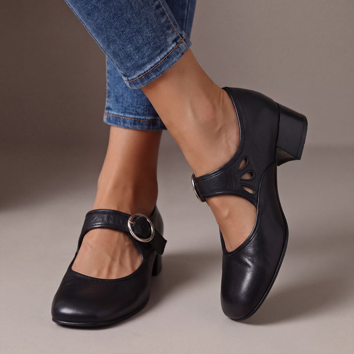 DELACROIX | Babies en Cuir Souple Nathalie