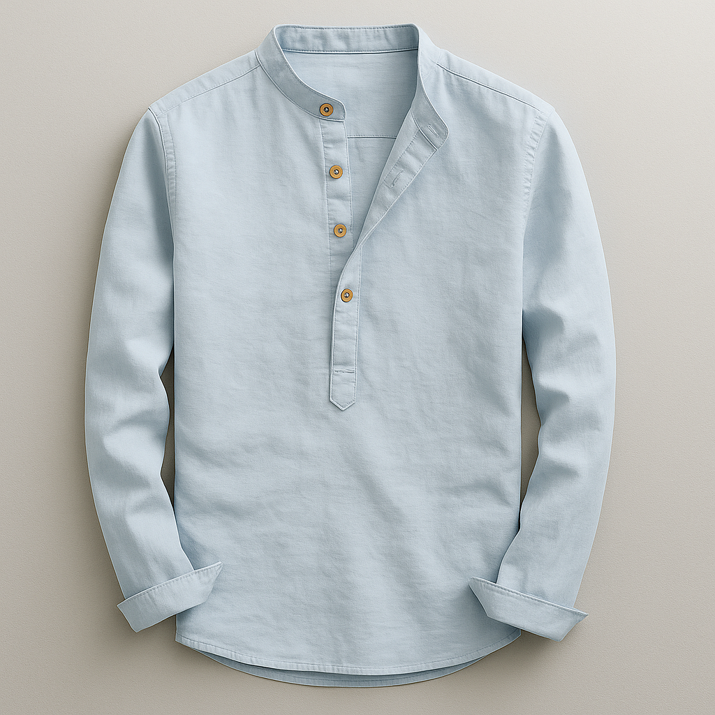 DELACROIX | CHEMISE ÉLÉGANTE À MANCHES LONGUES POUR HOMME