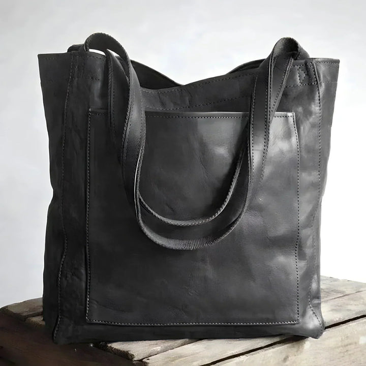 DELACROIX | Cabas en cuir authentique Signature