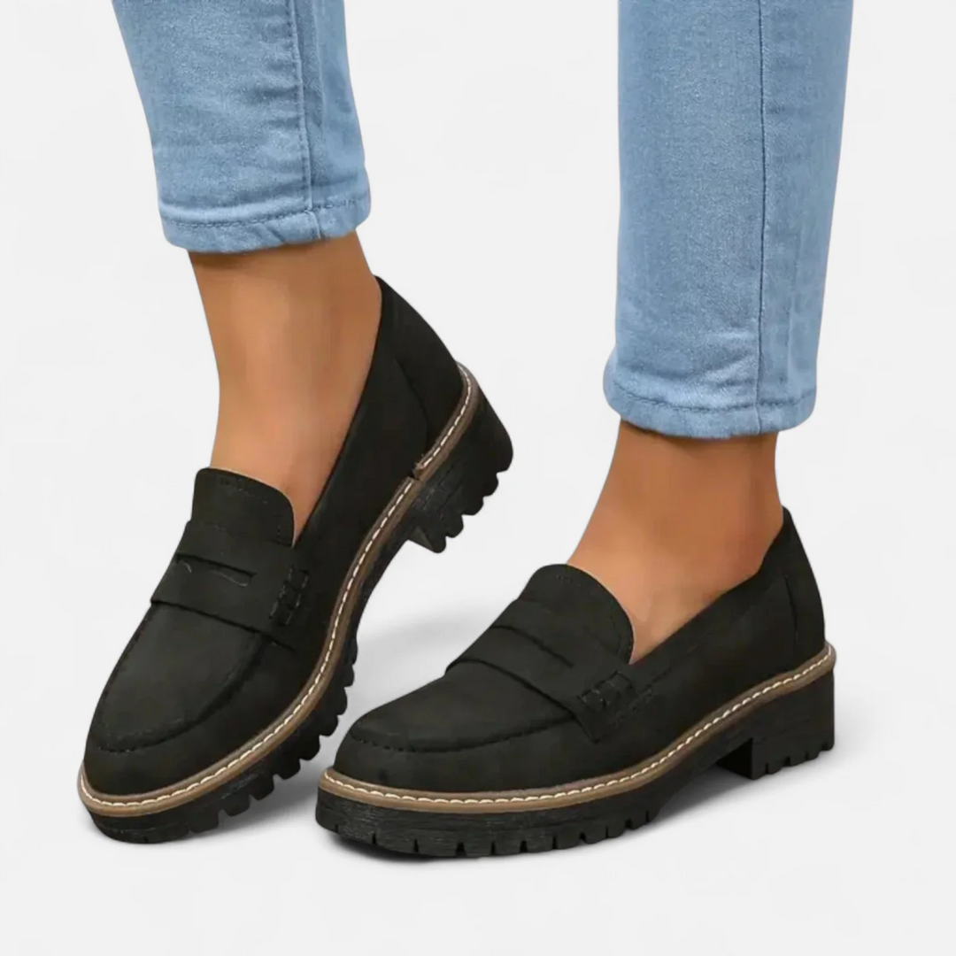 DELACROIX | Mocassins Semelle Crantée Élina