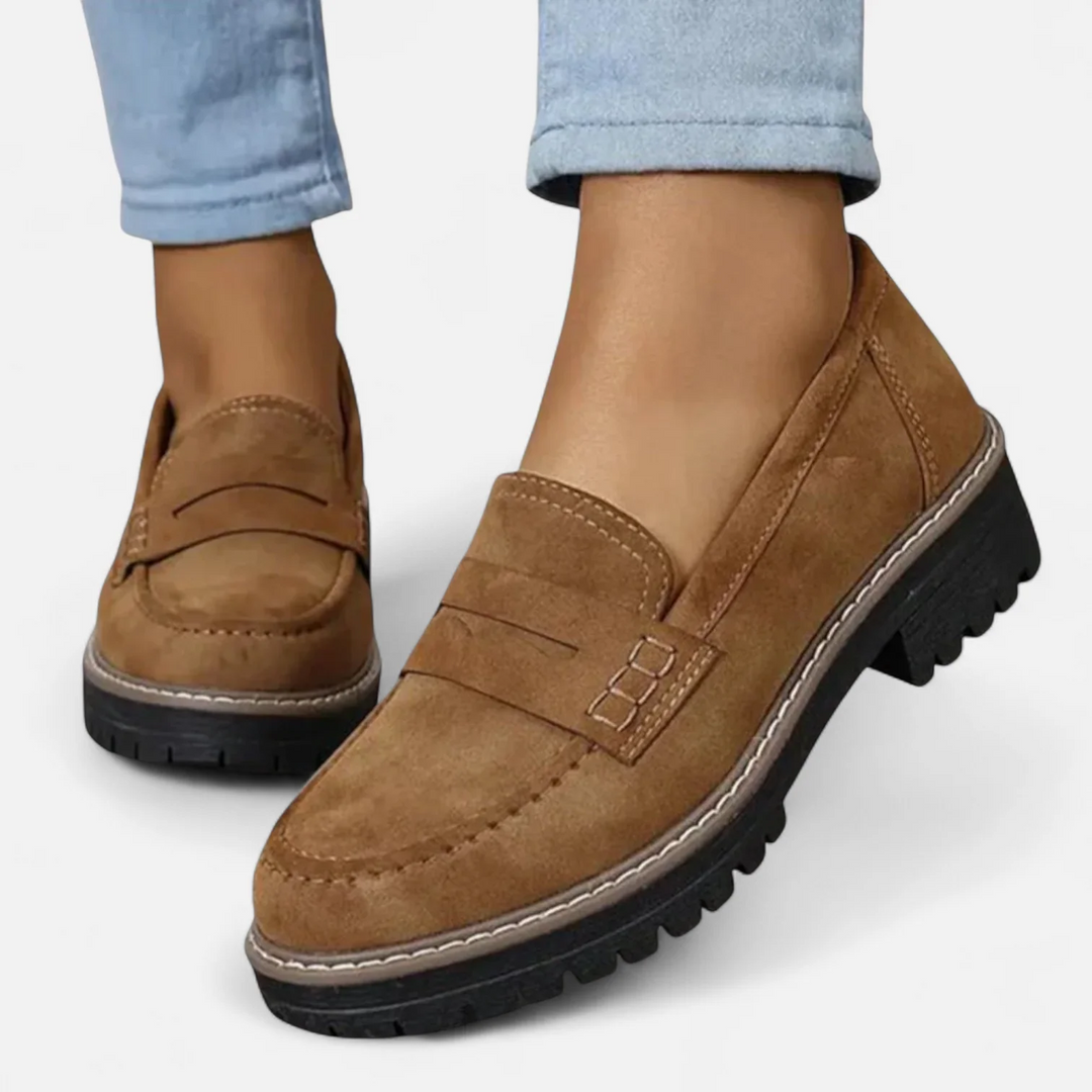 DELACROIX | Mocassins Semelle Crantée Élina