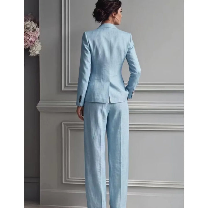 DELACROIX | Ensemble Blazer et Pantalon Large Pauline