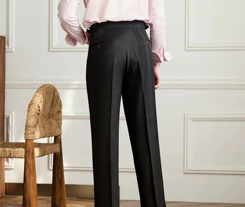 DELACROIX | Pantalon fluide taille haute élégant
