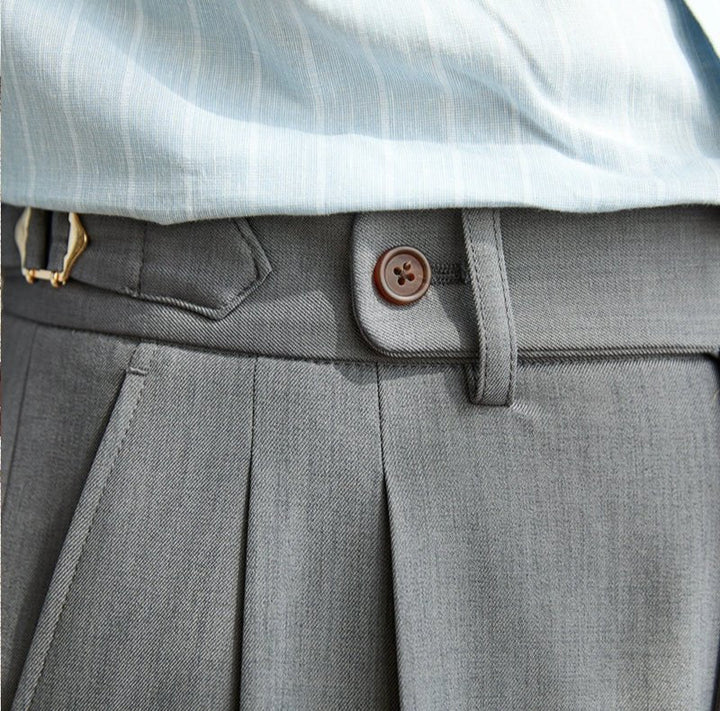 DELACROIX | Pantalon fluide taille haute élégant