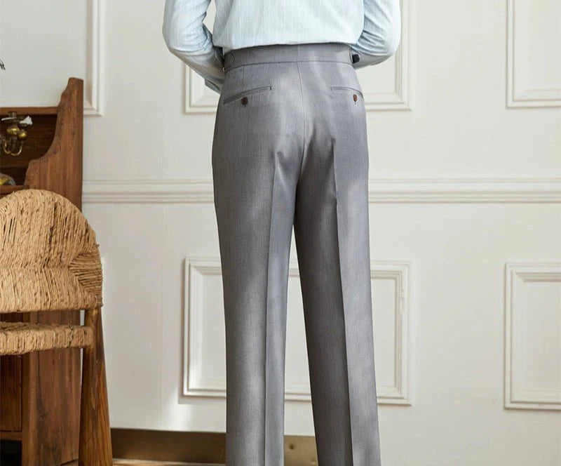 DELACROIX | Pantalon fluide taille haute élégant