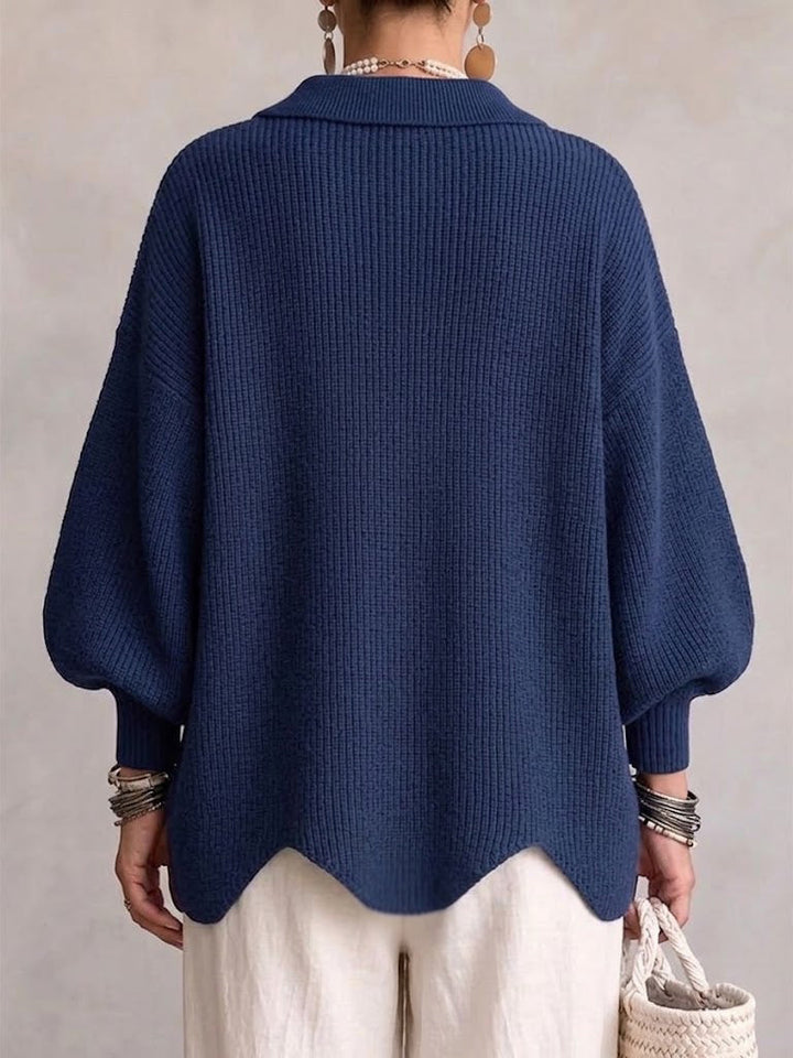 DELACROIX | Gilet Oversize Boutons Dorés Manon