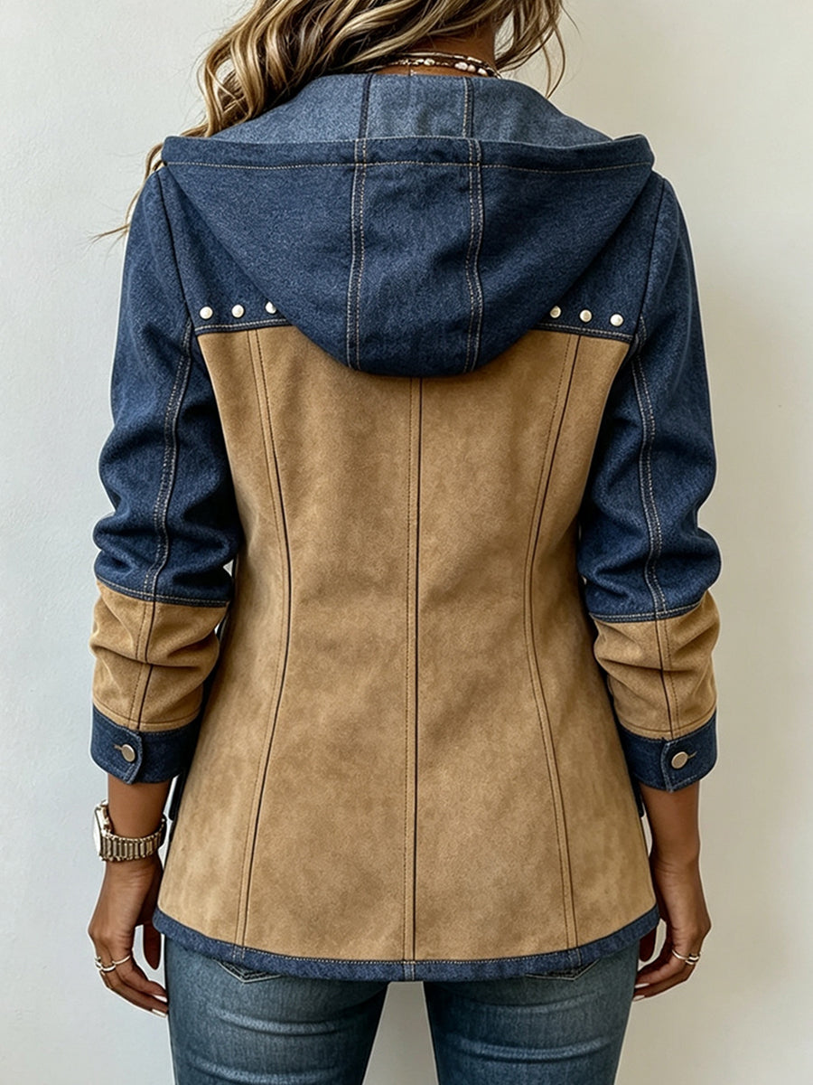 DELACROIX | Veste à Capuche Bi-Matière Véronique