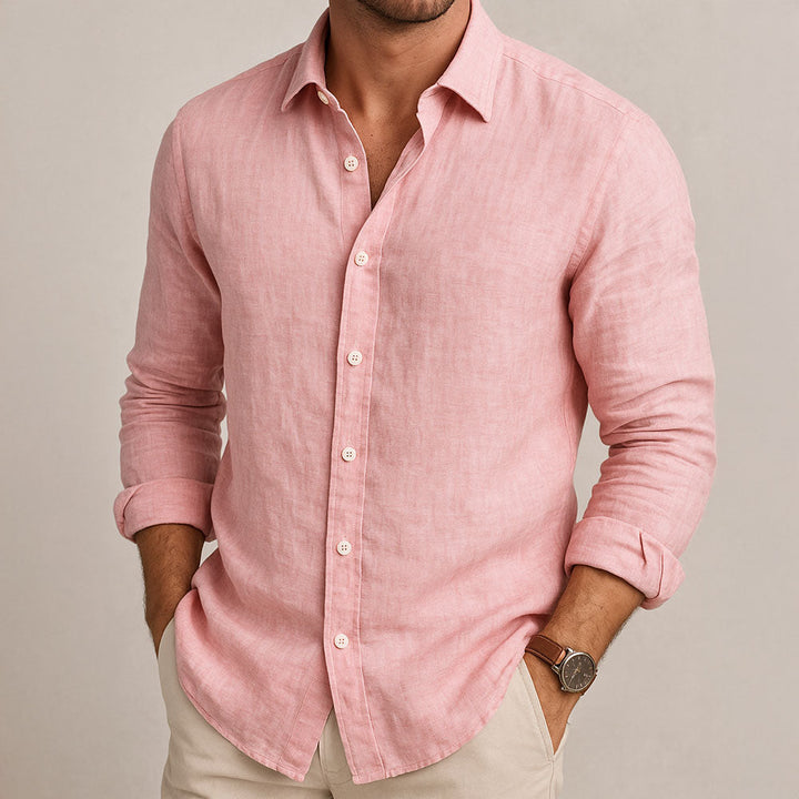 DELACROIX | CHEMISE ESSENTIELLE EN LIN POUR HOMME