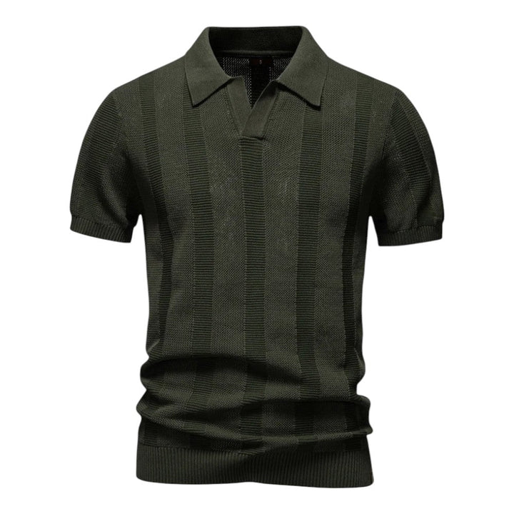 DELACROIX | POLO EN MAILLE ÉLEVÉE