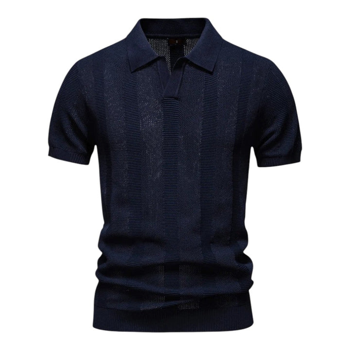 DELACROIX | POLO EN MAILLE ÉLEVÉE