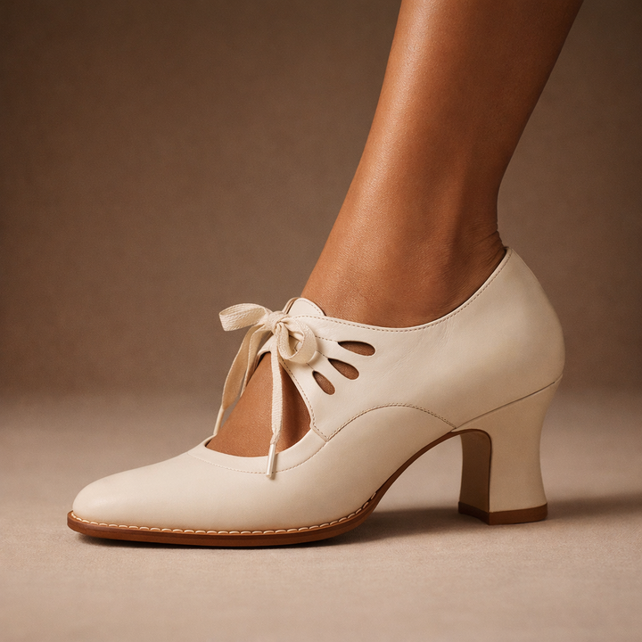DELACROIX | Escarpins Lacés Rétro Sylvie