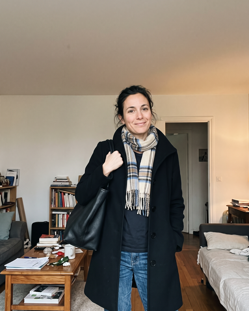 DELACROIX | Manteau Classique Boutonné Pauline