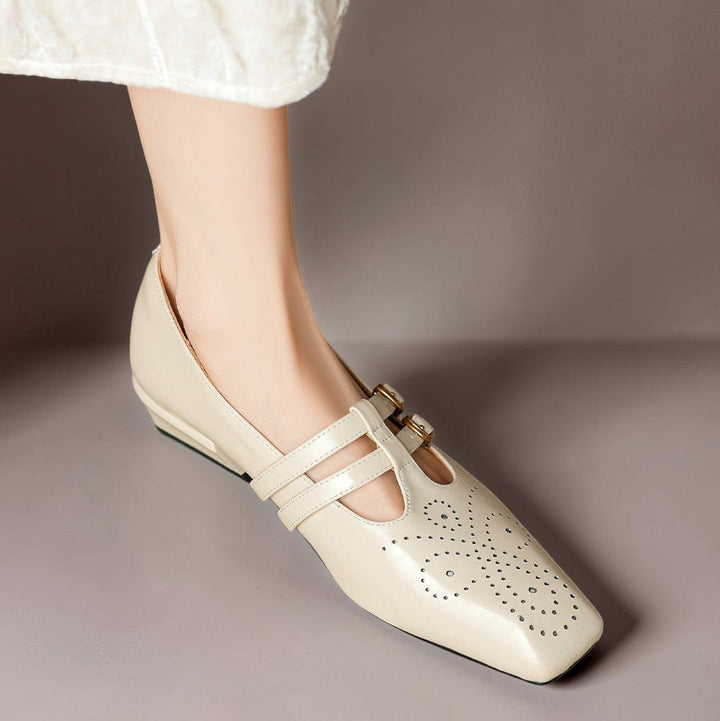 DELACROIX | Babies Cuir Double Bride Pauline