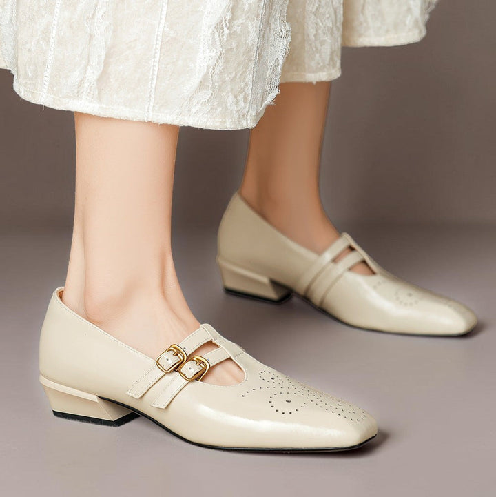 DELACROIX | Babies Cuir Double Bride Pauline