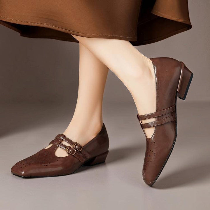 DELACROIX | Babies Cuir Double Bride Pauline