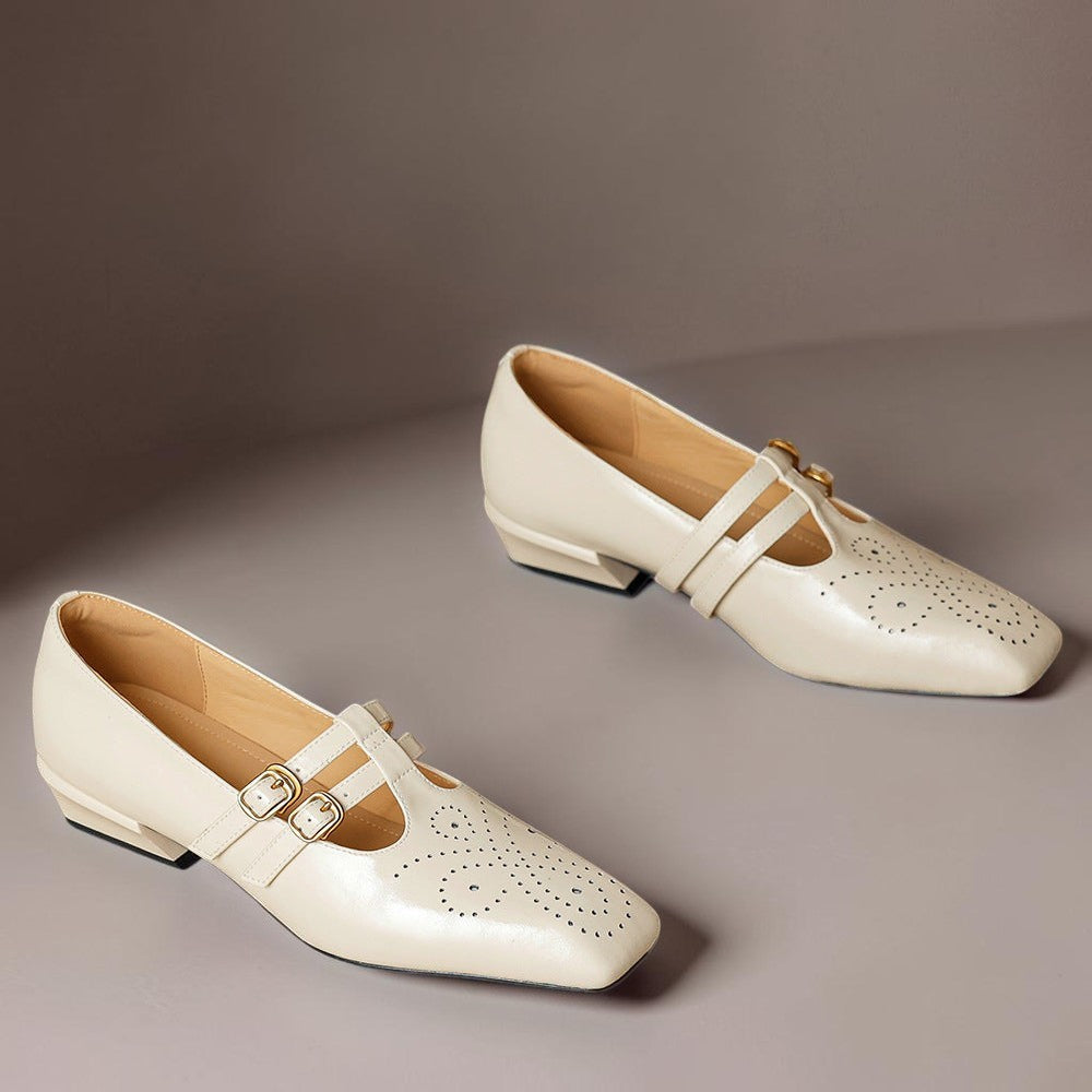DELACROIX | Babies Cuir Double Bride Pauline