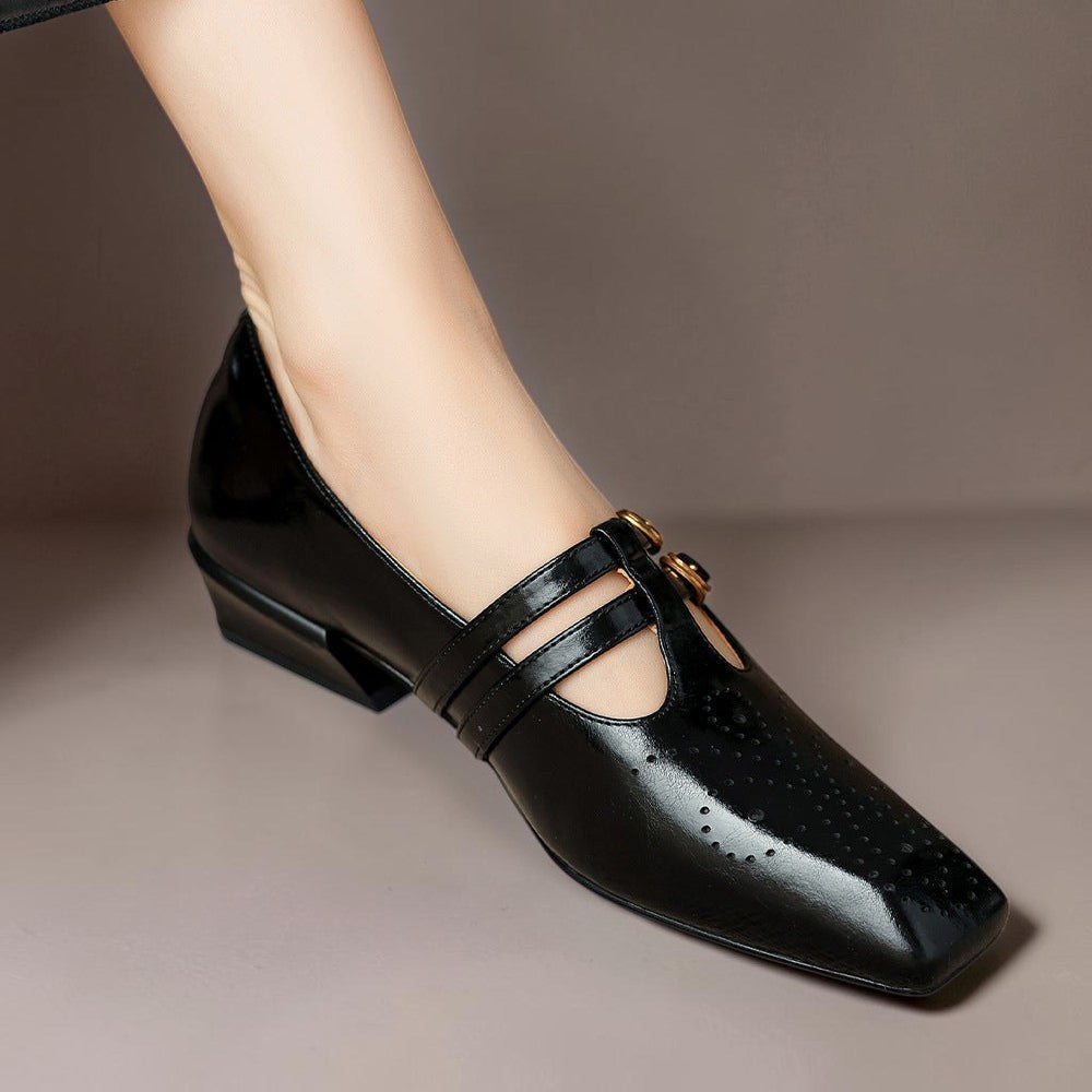 DELACROIX | Babies Cuir Double Bride Pauline