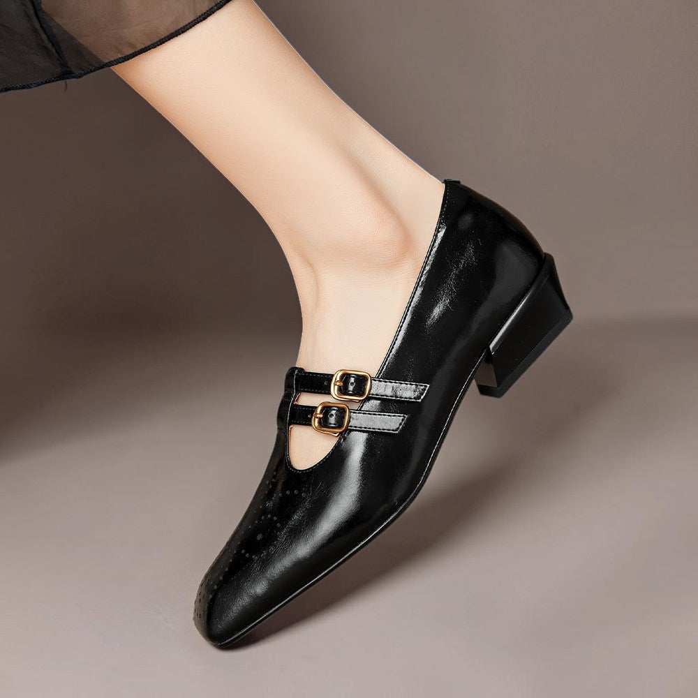 DELACROIX | Babies Cuir Double Bride Pauline