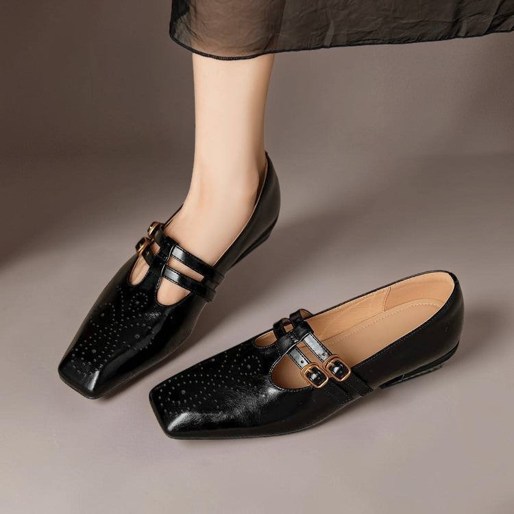 DELACROIX | Babies Cuir Double Bride Pauline
