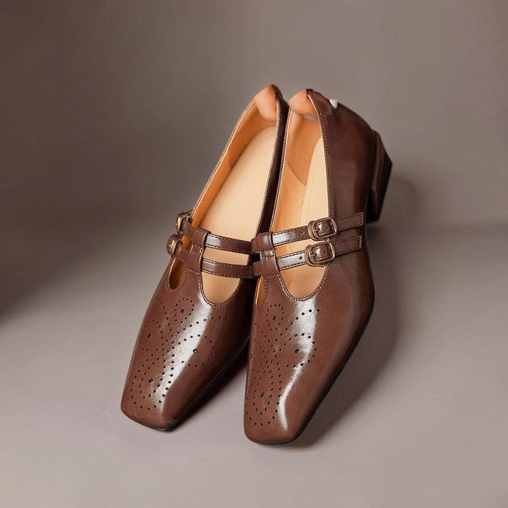 DELACROIX | Babies Cuir Double Bride Pauline
