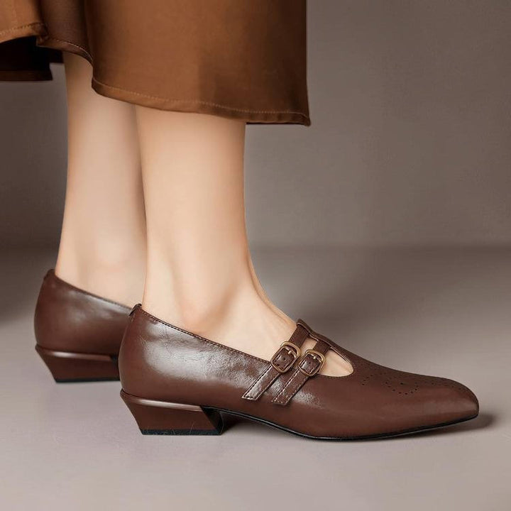 DELACROIX | Babies Cuir Double Bride Pauline