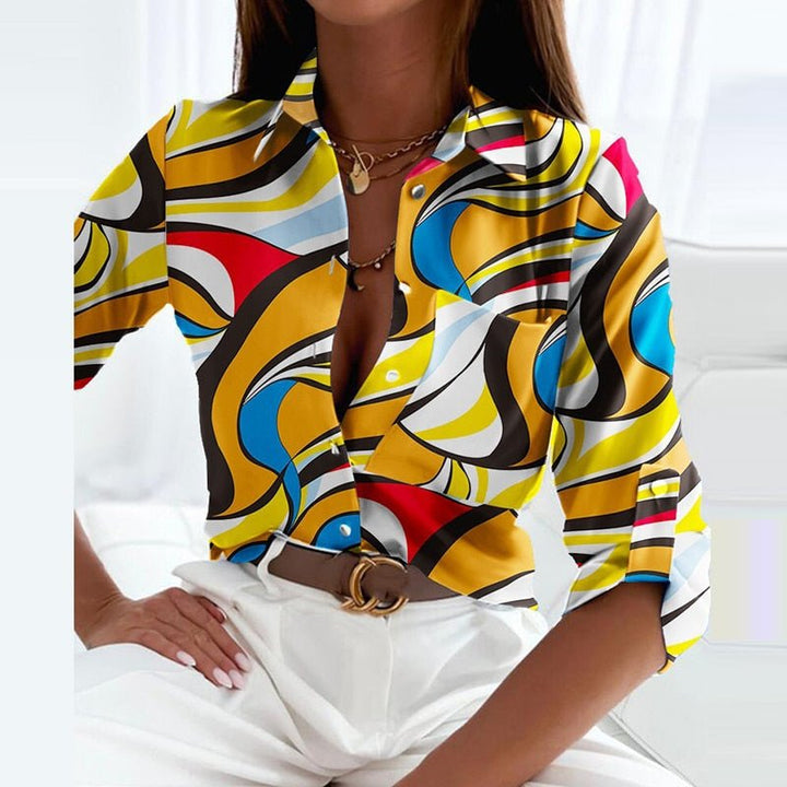 DELACROIX | Blouse Élégante avec Col Emmy