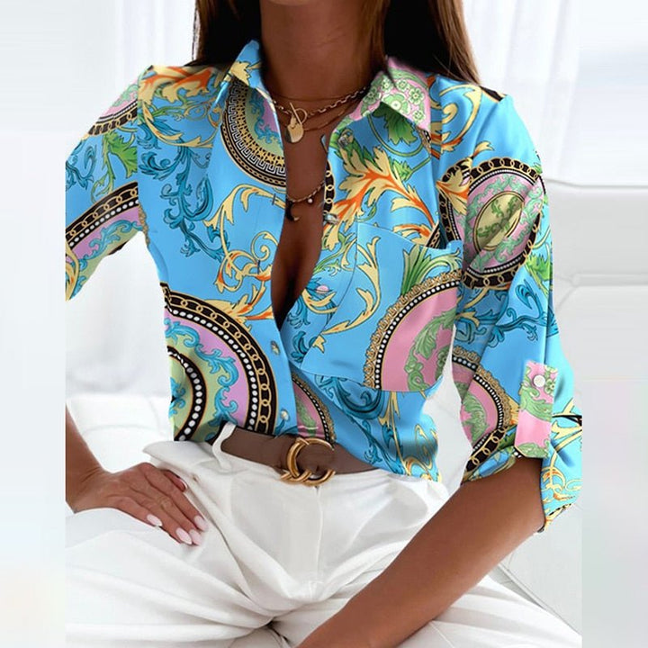 DELACROIX | Blouse Élégante avec Col Emmy
