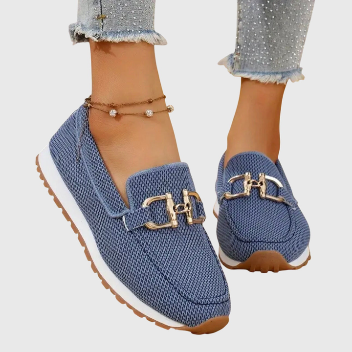 DELACROIX | Mocassins Maille Semelle Plateforme Michèle