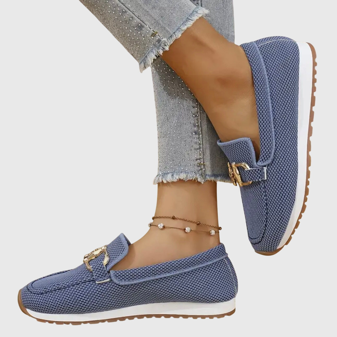 DELACROIX | Mocassins Maille Semelle Plateforme Michèle