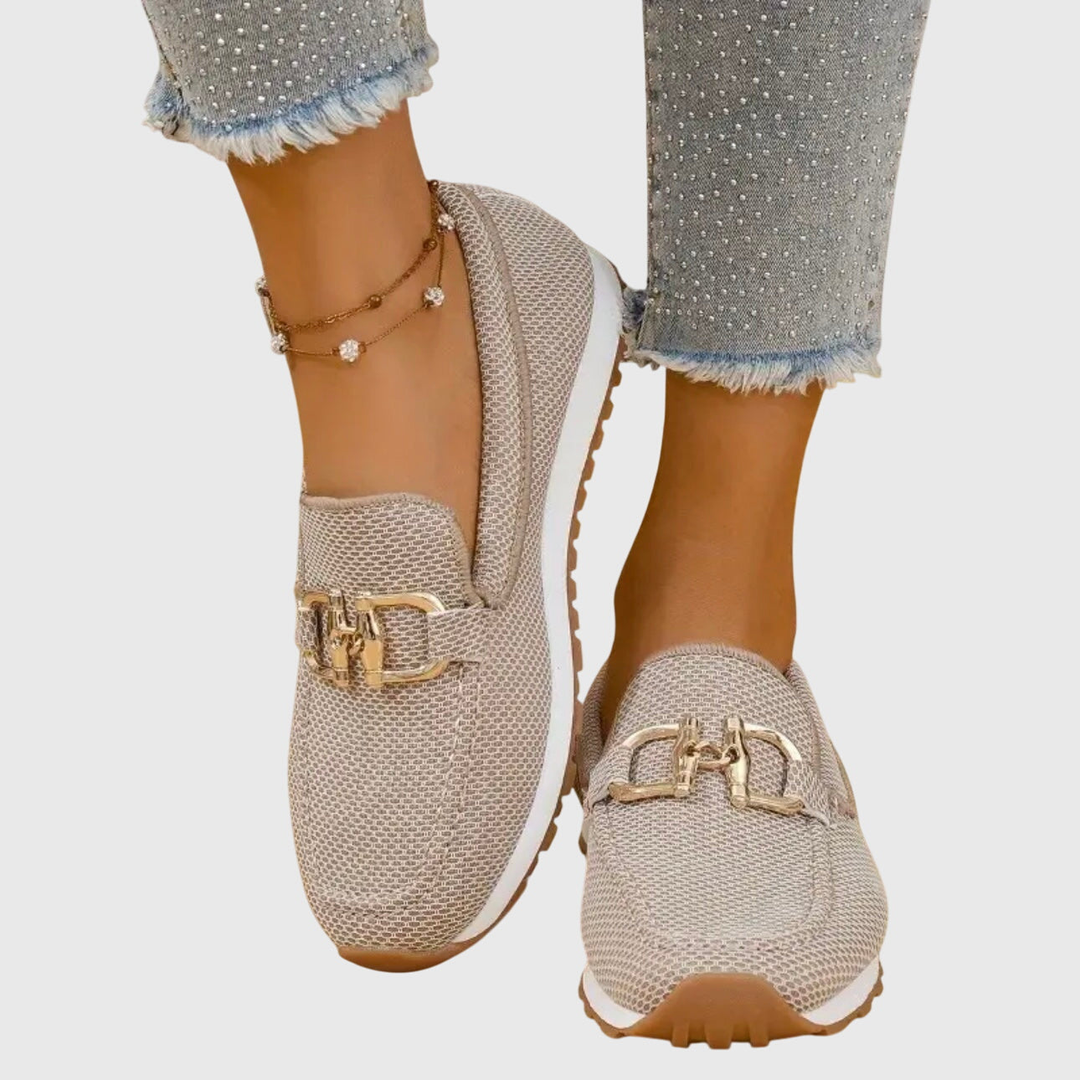 DELACROIX | Mocassins Maille Semelle Plateforme Michèle