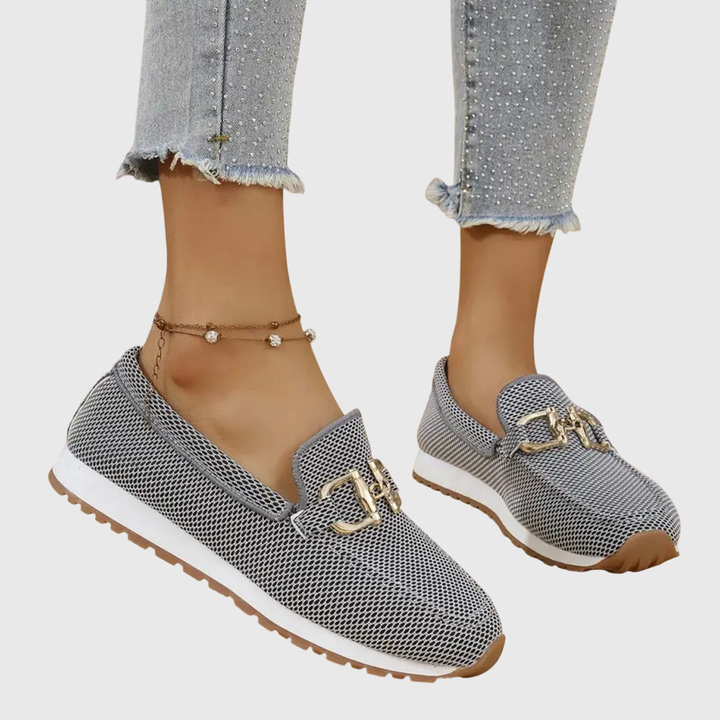 DELACROIX | Mocassins Maille Semelle Plateforme Michèle
