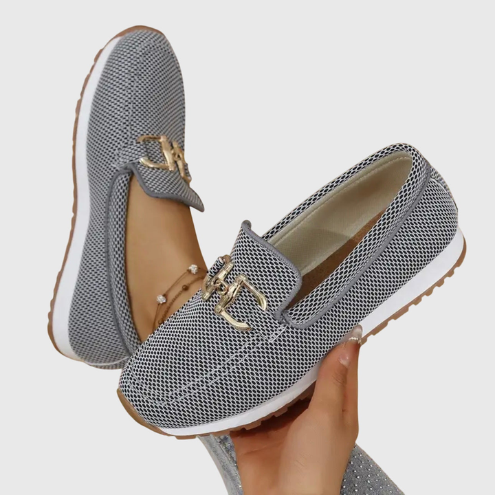 DELACROIX | Mocassins Maille Semelle Plateforme Michèle