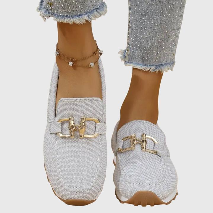DELACROIX | Mocassins Maille Semelle Plateforme Michèle