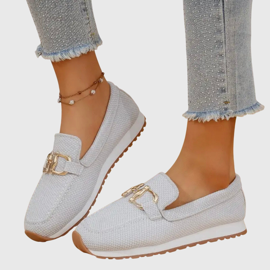 DELACROIX | Mocassins Maille Semelle Plateforme Michèle