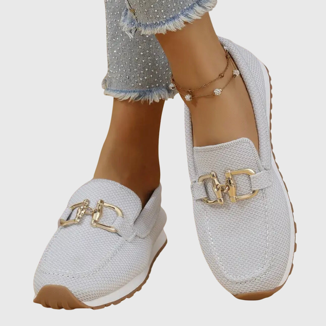 DELACROIX | Mocassins Maille Semelle Plateforme Michèle