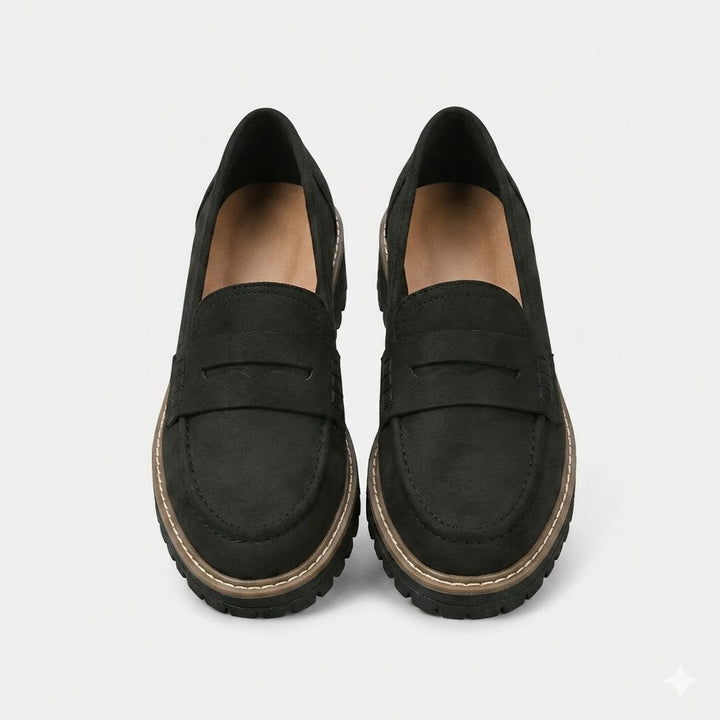 DELACROIX | Mocassins Penny Semelle Crantée Aveline