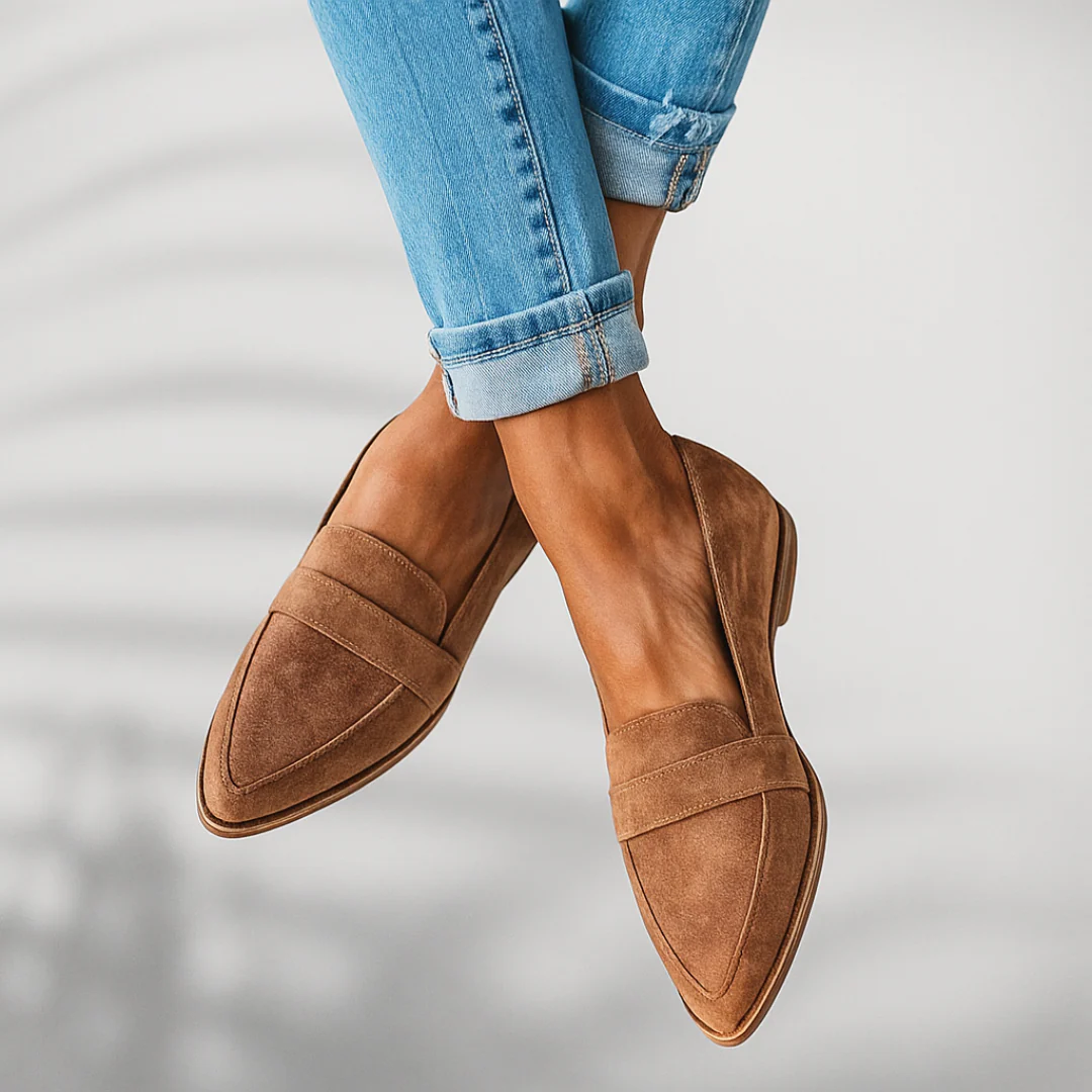 DELACROIX | Mocassins Bout Pointu Souples Christine